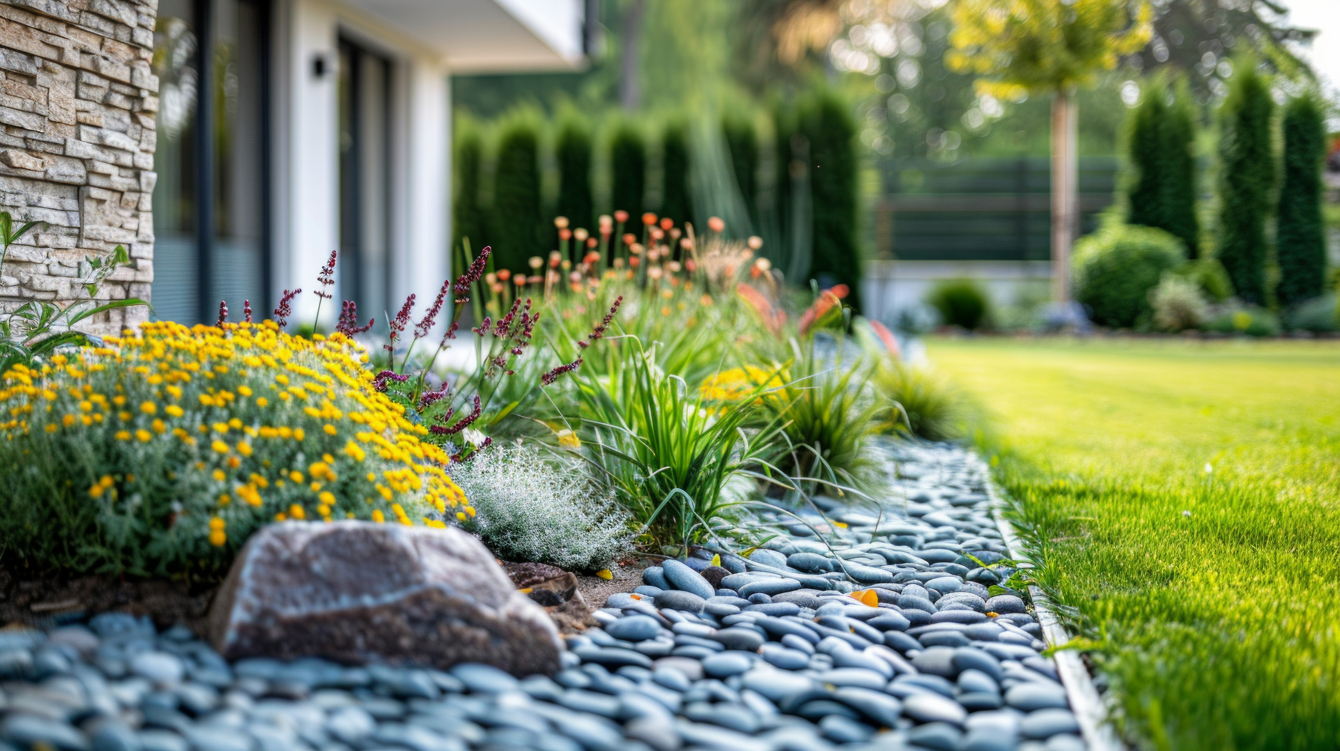 Flowerbed Landscaping | Ryno Lawn Care LLC