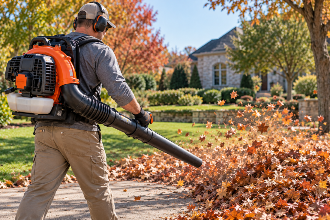 backpack leaf blower