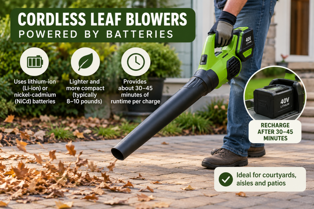 cordless leaf blower