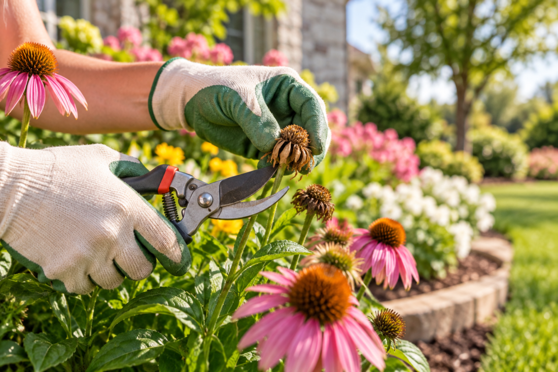 How to Deadhead Flowers - Ryno Lawn Care, LLC