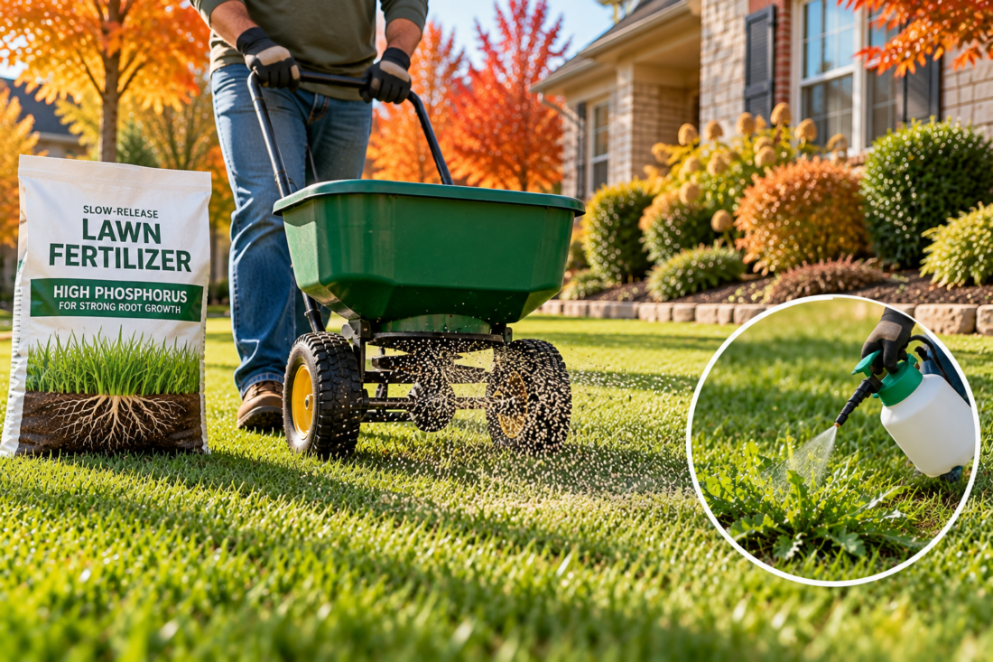 fertilize fall lawn