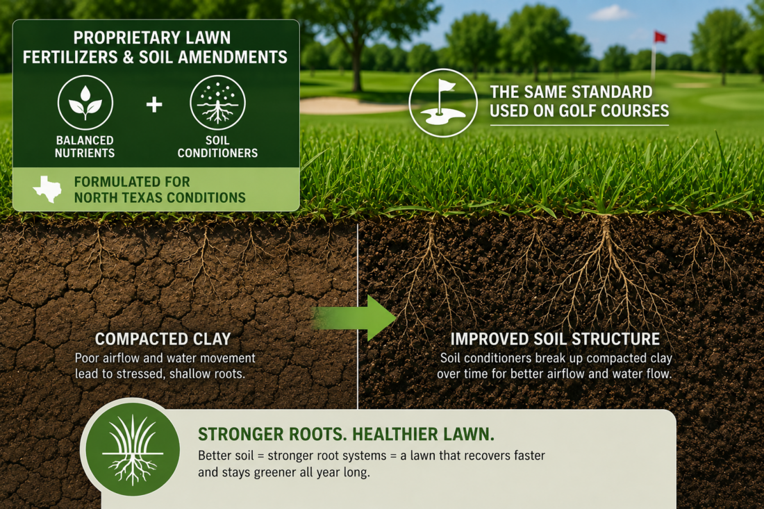 flower mound lawn fertilization