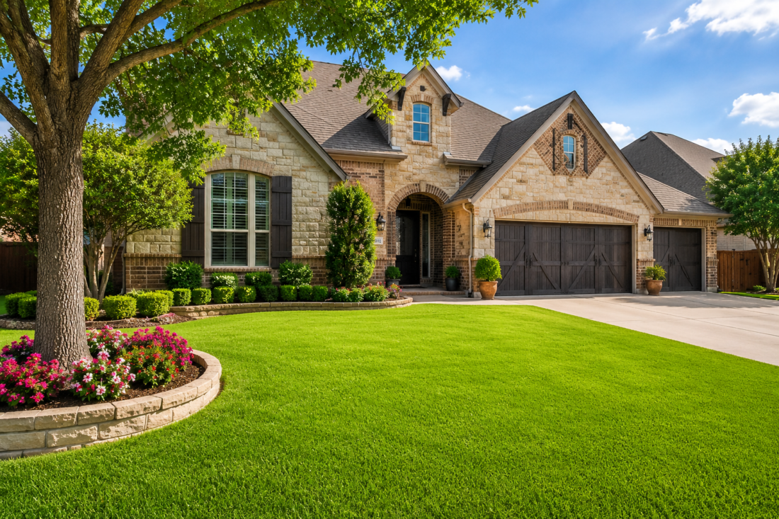 flower mound weed control fertilization