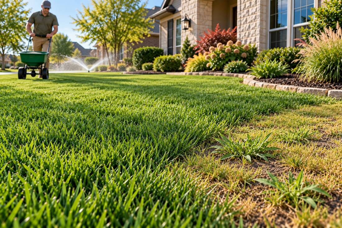 weed prevention lawn mowing