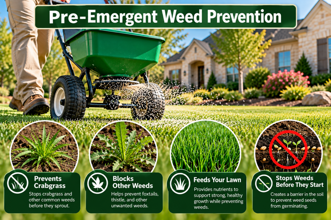 pre-emergent weed prevention