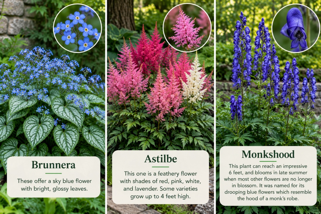 shade-loving perennials