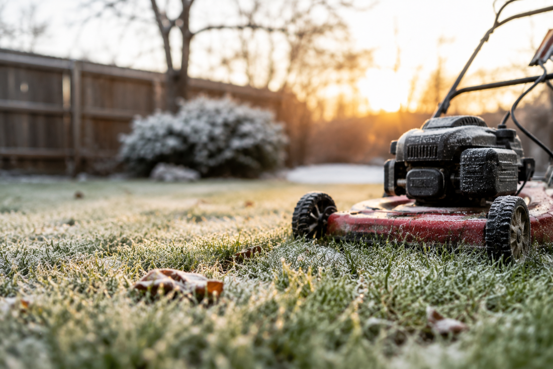 should i cut my grass in winter