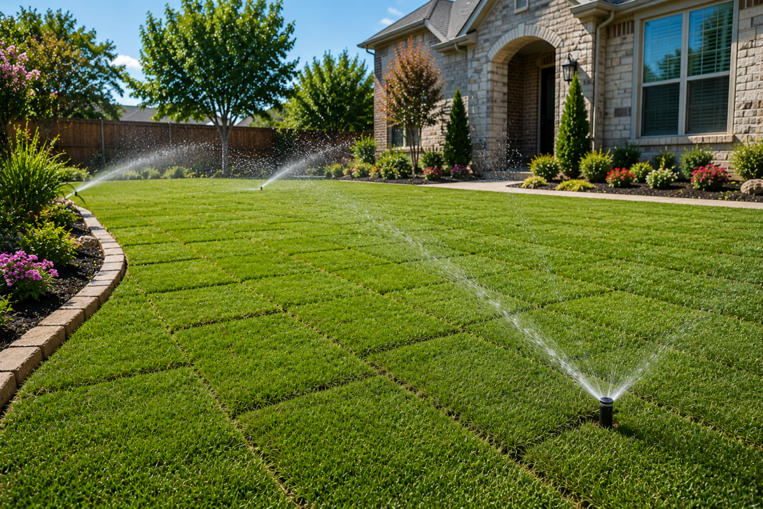 ft worth sod install