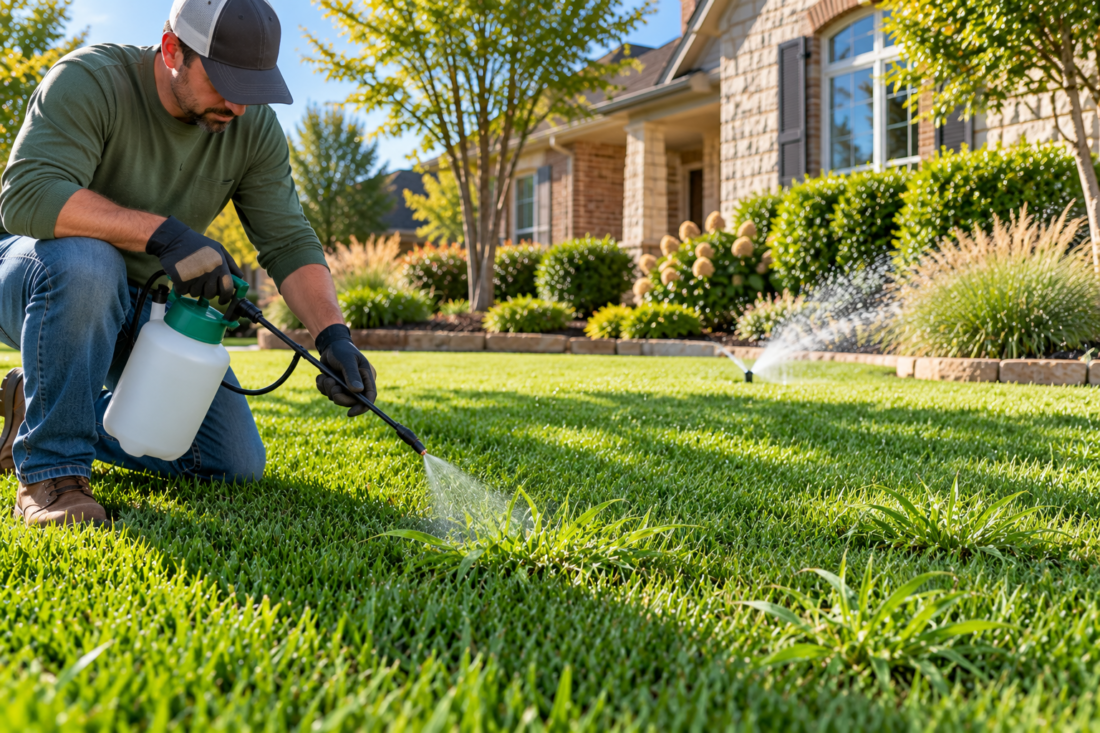 spray weeds