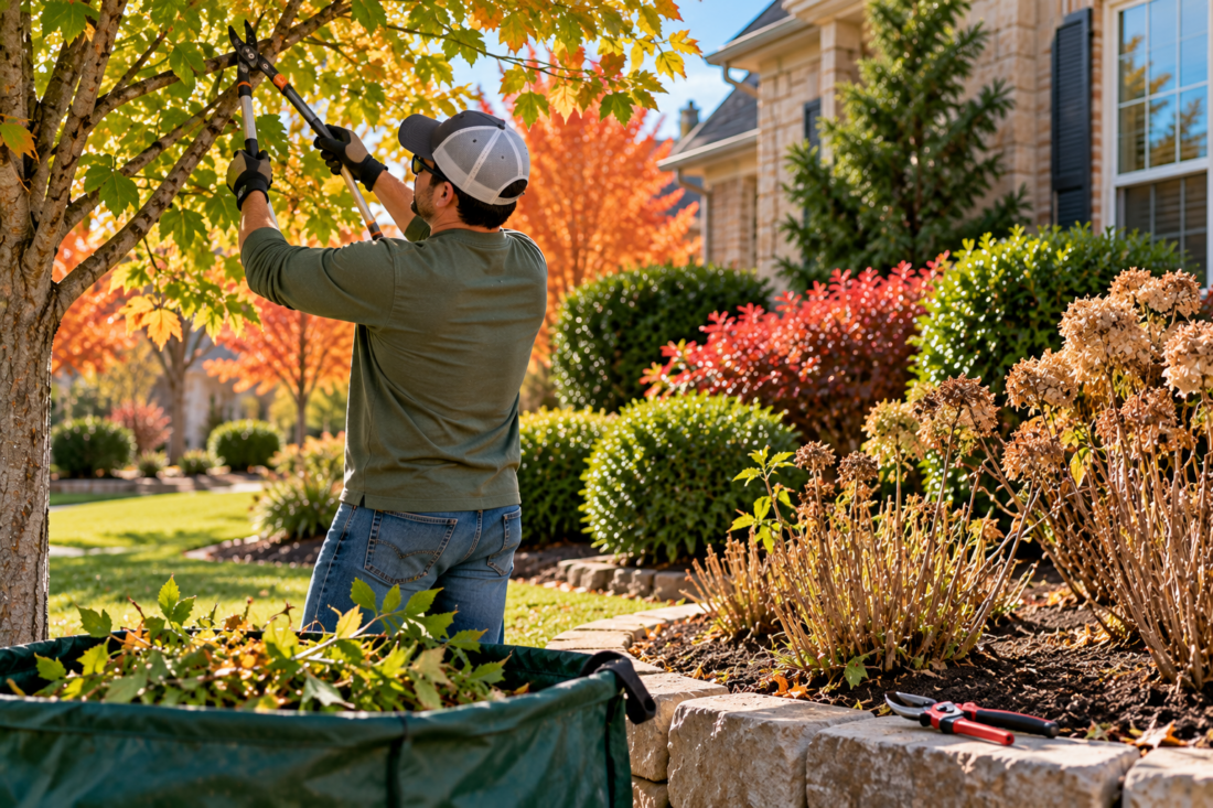 trim trees in fall