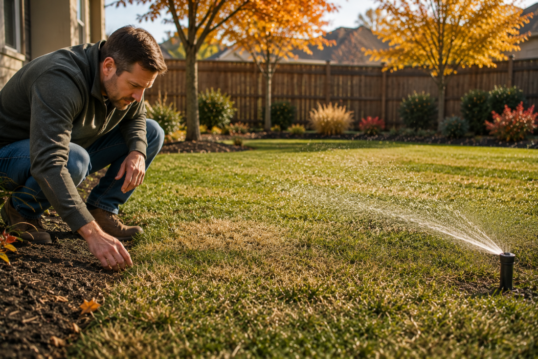 water fall lawn