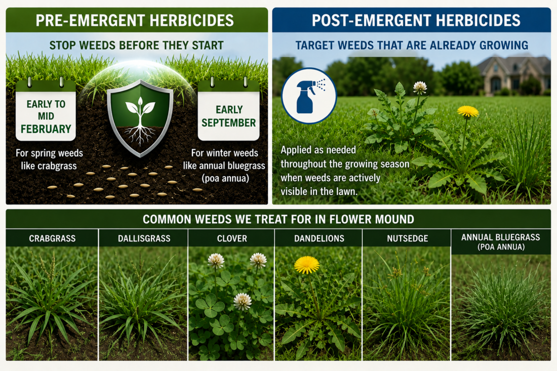 weed control flower mound