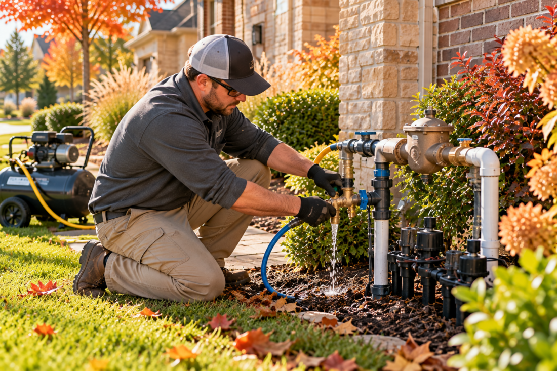 winterize sprinkler system