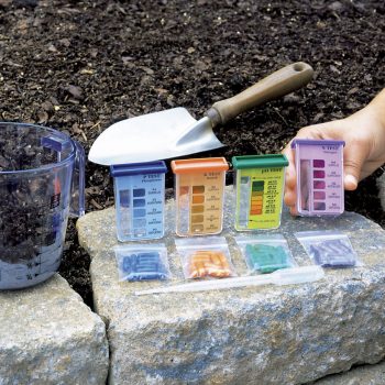 soil test kits for shrub fertilization