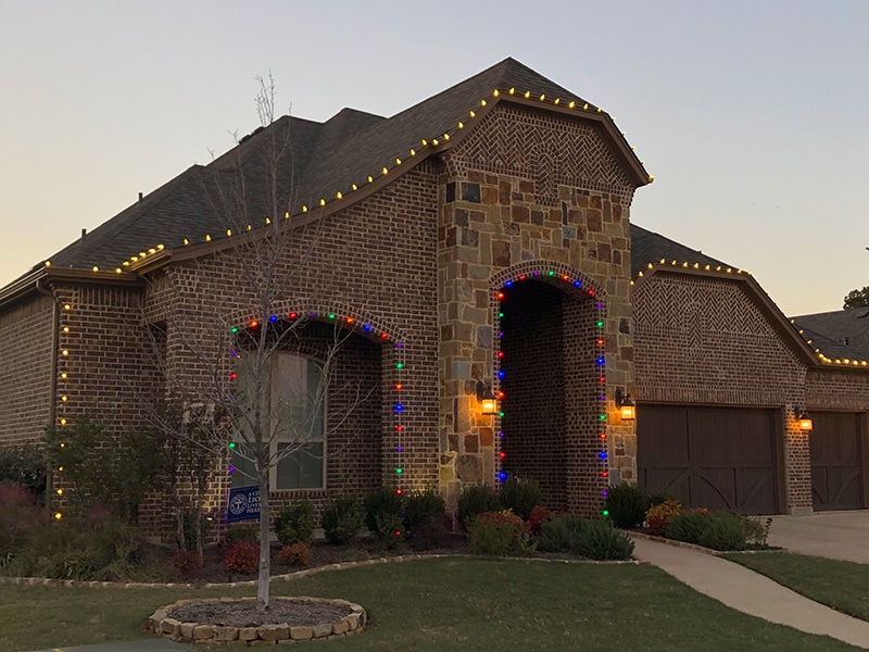 Christmas Light Installation