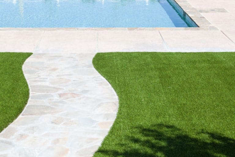 synthetic turf installation