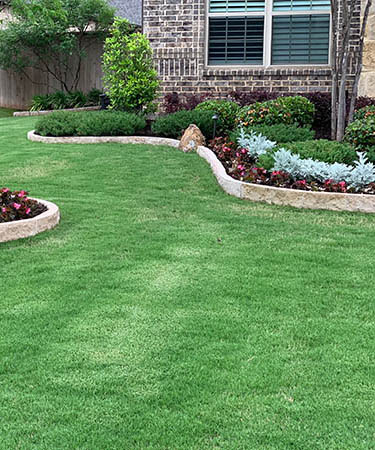 front yard weed control