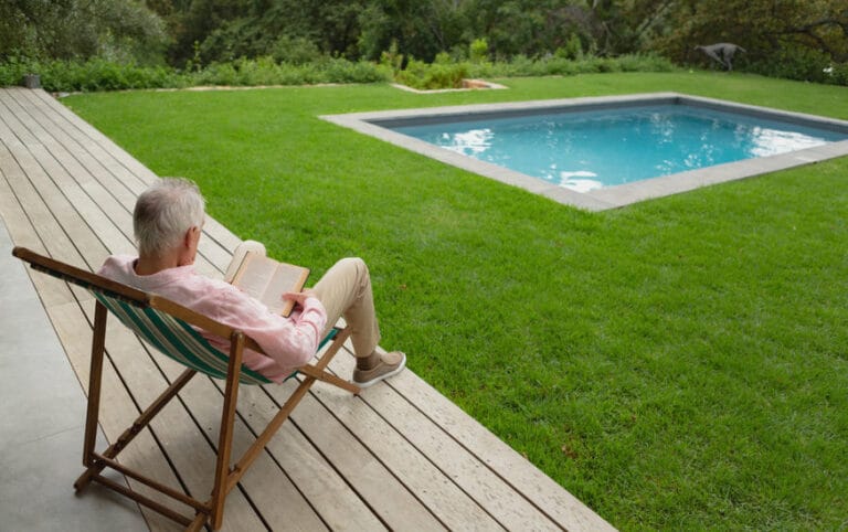 backyard pool