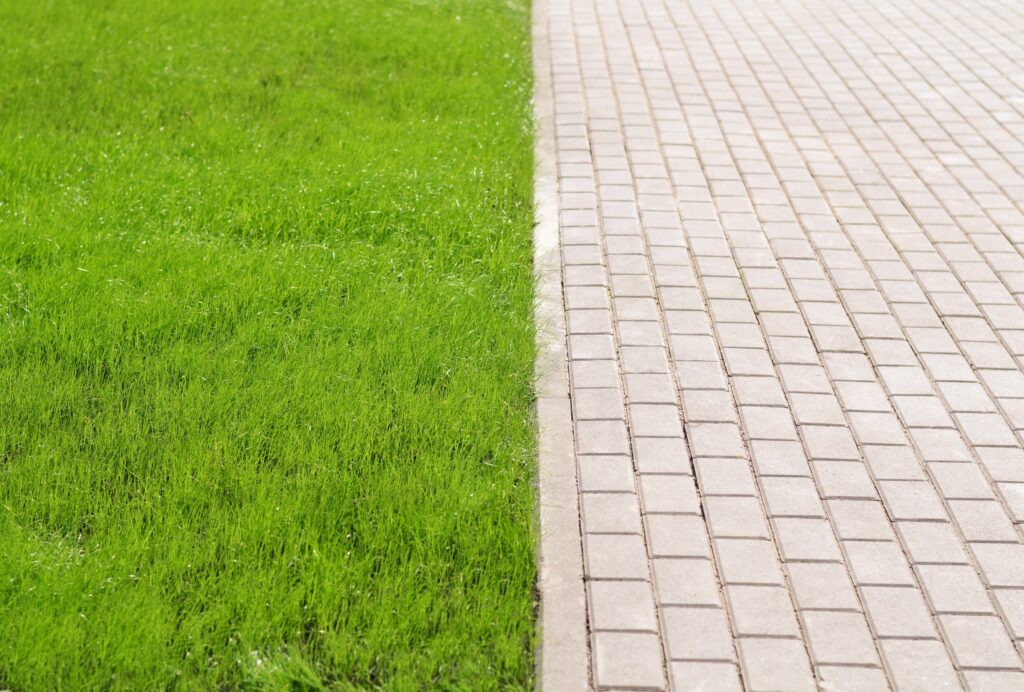 Can I put Pavers Over Grass?
