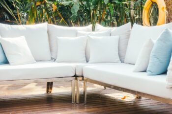 store outdoor furniture in fall or cover it